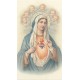 Holy card of the Immaculate Heart of Mary cm.7x12- 2 3/4"x 4 3/4"