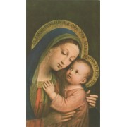 Holy card of Perpetual Help cm.7x12- 2 3/4"x 4 3/4"