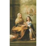 Holy card of the Guardian Angel cm.7x12- 2 3/4"x 4 3/4"