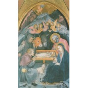 Holy card of the Nativity cm.7x12- 2 3/4"x 4 3/4"