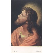 Tarjeta santa de Jesús cm.7x12- 2 3/4 "x 4 3/4"