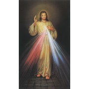 Holy card of the Divine Mercy cm.7x12- 2 3/4"x 4 3/4"