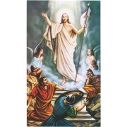 Holy card of the Resurrection cm.7x12- 2 3/4"x 4 3/4"