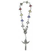 Silver Plated Doves Decade Rosary Missionary