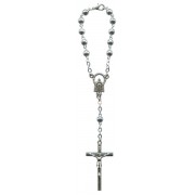 Silver Plated Metal Decade Rosary