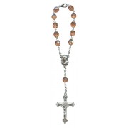 Bohemia Crystal Decade Rosary mm.7 Black
