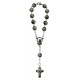 Cloisonné Decade Rosary mm.6 Black