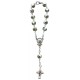 Cloisonné Decade Rosary mm.8 White
