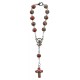 Cloisonné Decade Rosary mm.6 Ruby