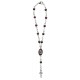 Brown Wood Decade Rosary with Clasp