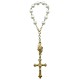 Gold Plated Decade Rosary mm.6