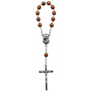 Natural Wood Decade Rosary mm.5