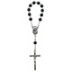 Black Wood Decade Rosary mm.5