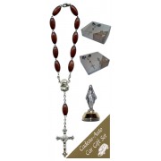 Miraculous Car Statue SCBMC1 with Decade Rosary RD164-2