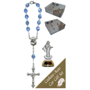 Medjugorje Car Statue SCBMC8 with Decade Rosary RD850-11