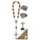 Crucifix Car Statue SCBMC21 with Decade Rosary RD164-1