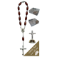Crucifix Car Statue SCBMC21 with Decade Rosary RD164-2