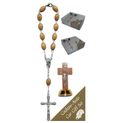 Crucifix Car Statue SCBMC22 with Decade Rosary RDO28