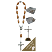 Crucifix Car Statue SCBMC23 with Decade Rosary RD164-1