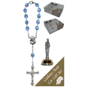 St.Anne De Beaupre Car Statue SCBMC25 with Decade Rosary RD850-11