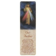 Devine Mercy- Our Father Prayer PVC Bookmark English cm.4x13 - 1 1/2"x5"