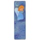 Guardian Angel- Hail Mary Prayer PVC Bookmark French cm.4x13 - 1 1/2"x5"