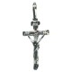 Silver Crucifix Pendent Genuine Rhodium Plating 