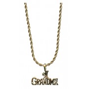 Number One Grandma Pendent Gold Plated
