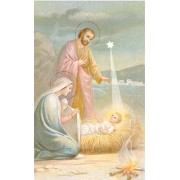 Nativity Holy Card