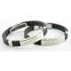 "Phil. 4:13" Silicone and Stainless Steel Bracelet