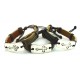 Adjustable Leather Bracelet - Natural Colour
