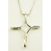 Silver Plated Pendant with Chain