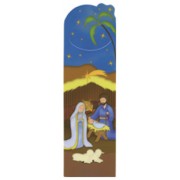 Animated Nativity PVC Bookmark cm.5x15 - 2"x6"
