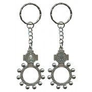 Miraculous Basco Rosary Ring Keychain