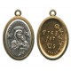 Perpetual Help / Pray for Us Oval Medal