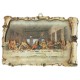 The Last Supper Raised Scroll Plaque cm.10x15 - 4"x6"