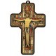 St.Damian Wood Laminated Cross cm.13x9 - 5"x 31/2"