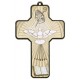 Holy Spirit Wood Laminated Cross cm.13x9 - 5"x 31/2"