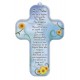 Our Father Prayer English Wood Laminated Cross cm.13x9 - 5"x 31/2"