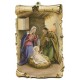 Nativity Scroll Plaque cm.10x15 - 4"x6"