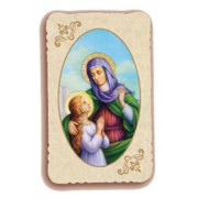 St.Anne Holy Card Antica Series cm.6.5x10 - 2 1/2"x4"