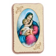 Mother and Child Holy Card Antica Series cm.6.5x10 - 2 1/2"x4"