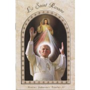 Pope John Paul II The Holy Rosary Book French Text cm.9.5x15.5 - 3 3/4"x 6"