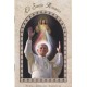 Libro con el Papa Juan Pablo II / el santo rosario en español cm.9.5x15.5 - 3 3/4 "x 6"