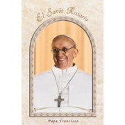 Pope Francis The Holy Rosary Book Spanish Text cm.9.5x15.5 - 3 3/4"x 6"