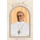 Livre avec le pape Francis / le chapelet saint en espagnol cm.9.5x15.5 - 3 3/4 "x 6"