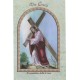 Libro con Jesús y la Cruz / El Santo Rosario en italiano cm.9.5x15.5 - 3 3/4 "x 6"
