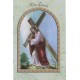 Jesus and Cross/ The Holy Rosary Book Spanish Text cm.9.5x15.5 - 3 3/4"x 6"