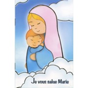 Hail Mary Prayer Book French Text cm.9.5x14 - 3 3/4"x 5 1/2"
