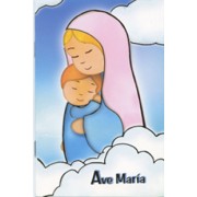 Hail Mary Prayer Book Spanish Text cm.9.5x14 - 3 3/4"x 5 1/2"